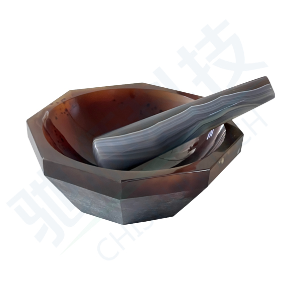 Agate mortar